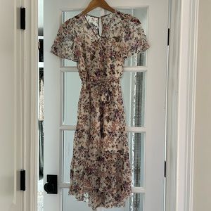 Girls floral dress size 12